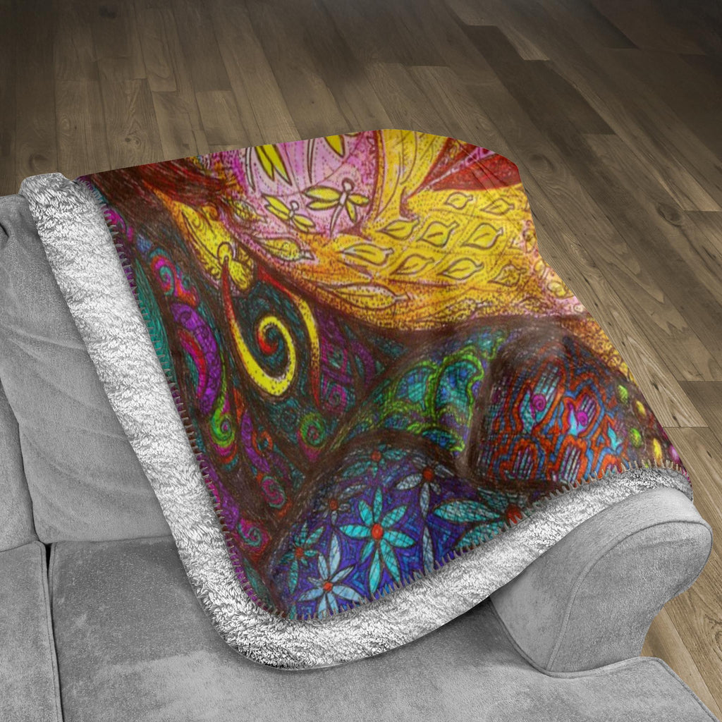 the-wisdom-keeper-of-peaceful-revolution-full-color-fleece-sherpa-blanket – Wisdom Keepers