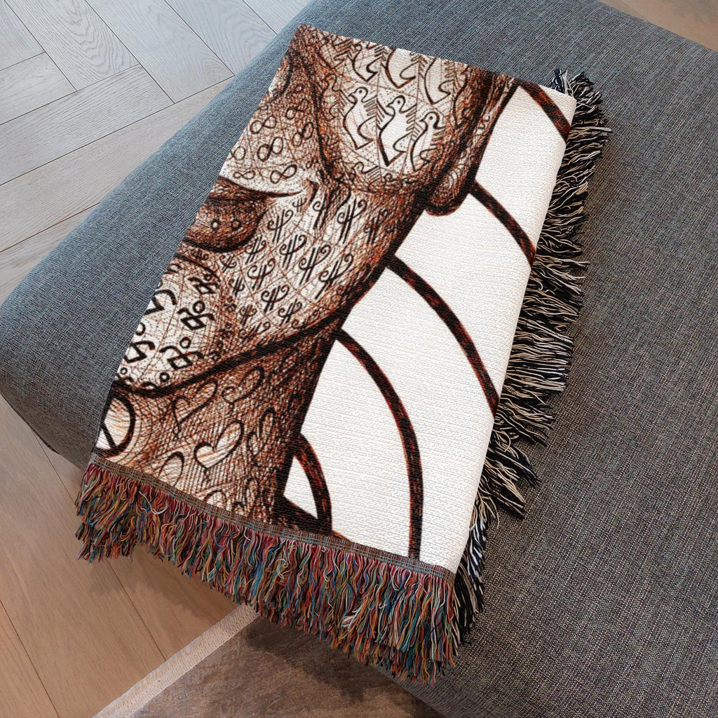 the-wisdom-keeper-of-equality-tenderness-brown-white-woven-blanket – Wisdom Keepers