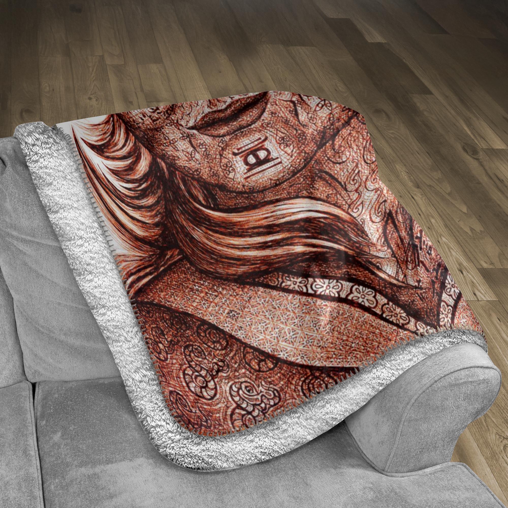 the-wisdom-keeper-of-commitment-devotion-brown-white-fleece-sherpa-blanket – Wisdom Keepers