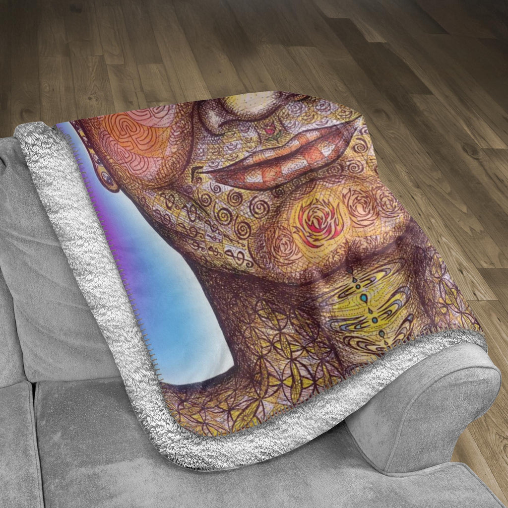 the-wisdom-keeper-of-non-attachment-celebration-full-color-fleece-sherpa-blanket – Wisdom Keepers
