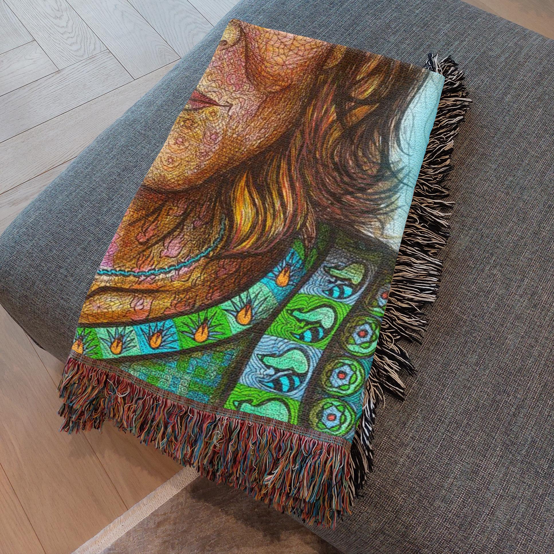 the-wisdom-keeper-of-equilibrium-harmony-full-color-woven-blanket – Wisdom Keepers