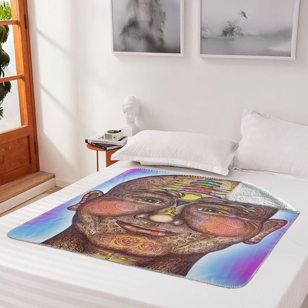 the-wisdom-keeper-of-non-attachment-celebration-full-color-fleece-sherpa-blanket – Wisdom Keepers