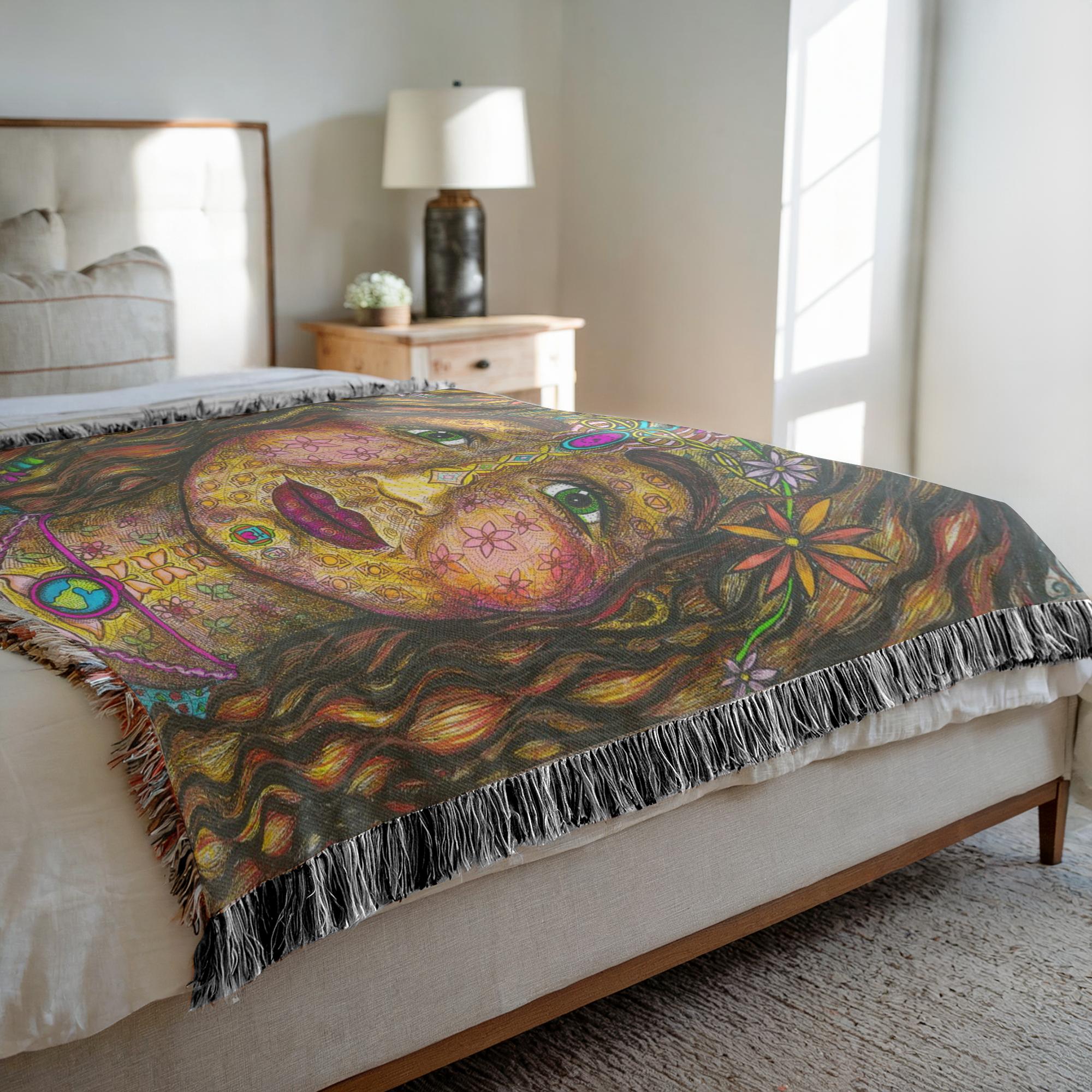 the-wisdom-keeper-of-magnetism-full-color-woven-blanket – Wisdom Keepers