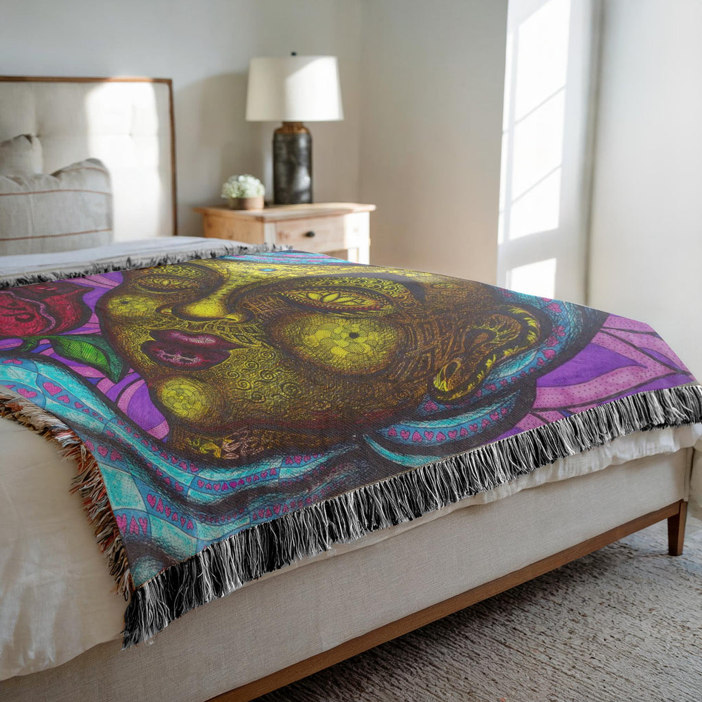 the-wisdom-keeper-of-totality-full-color-woven-blanket – Wisdom Keepers
