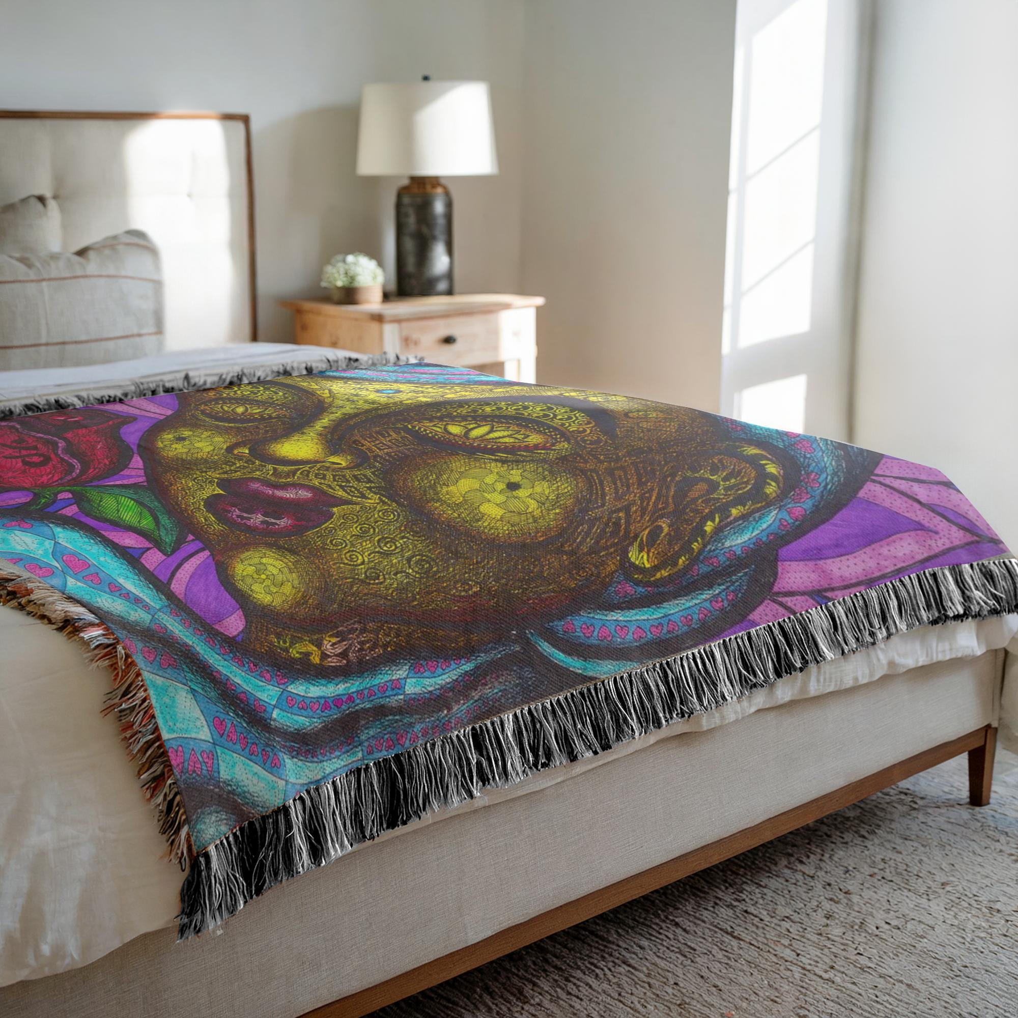 the-wisdom-keeper-of-totality-full-color-woven-blanket – Wisdom Keepers