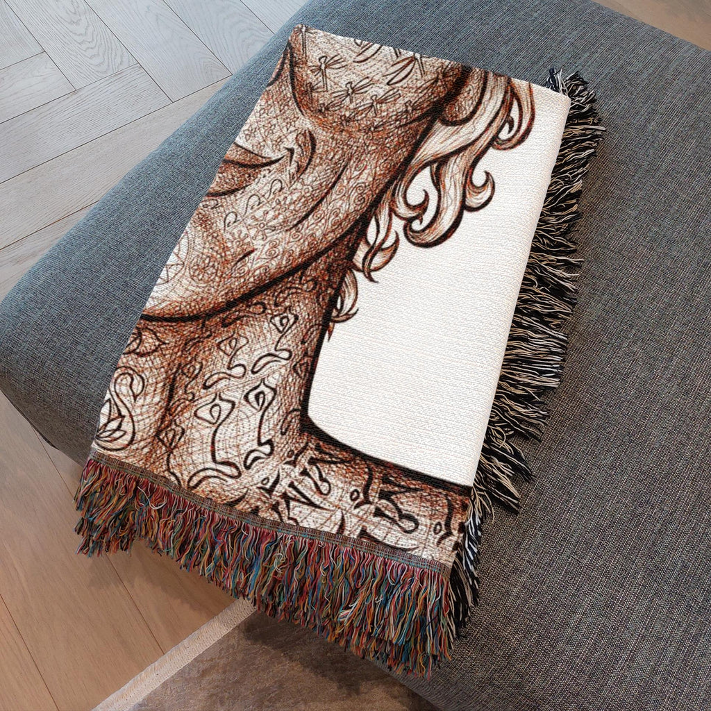 the-wisdom-keeper-of-precision-impeccability-brown-white-woven-blanket – Wisdom Keepers
