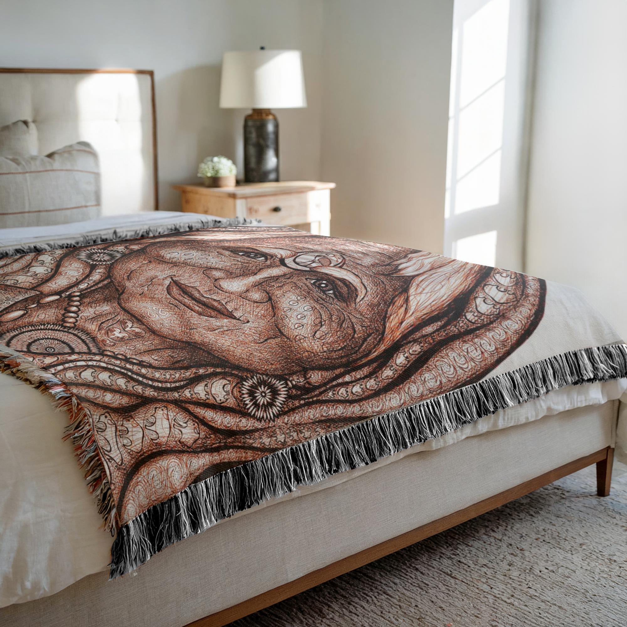 the-wisdom-keeper-of-synergy-communion-brown-white-woven-blanket – Wisdom Keepers