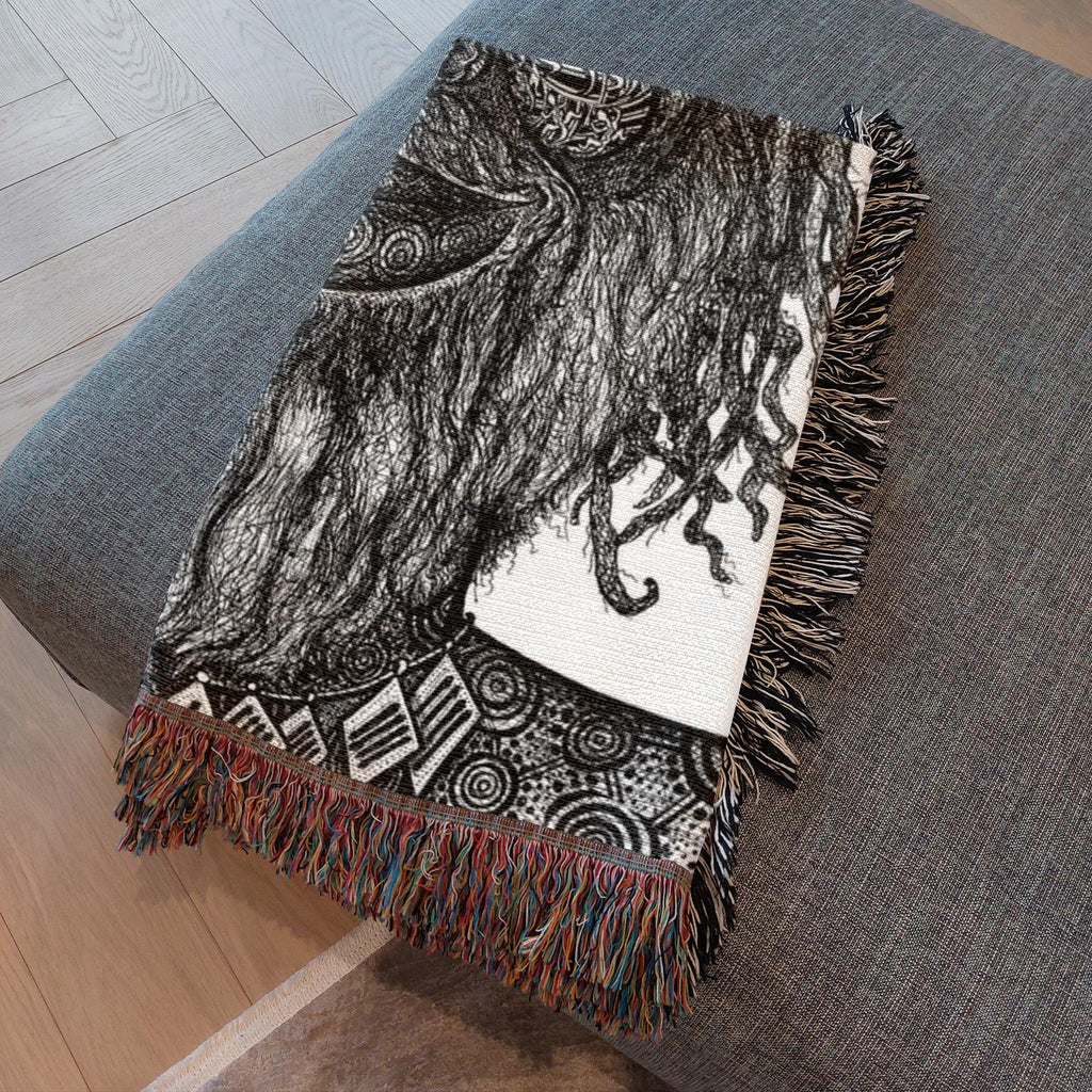 the-wisdom-keeper-of-orientation-unity-black-white-woven-blanket – Wisdom Keepers