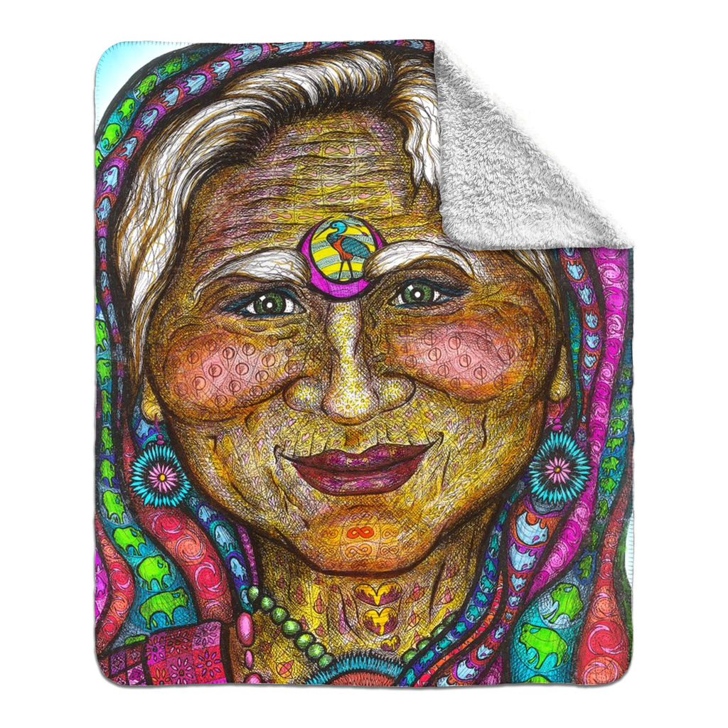 the-wisdom-keeper-of-synergy-communion-full-color-fleece-sherpa-blanket – Wisdom Keepers