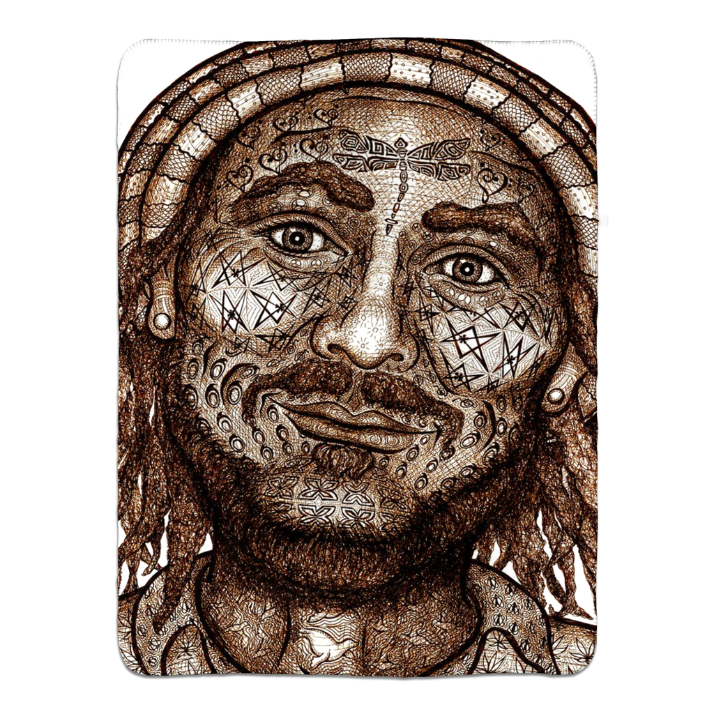 the-wisdom-keeper-of-freedom-brown-white-fleece-sherpa-blanket – Wisdom Keepers
