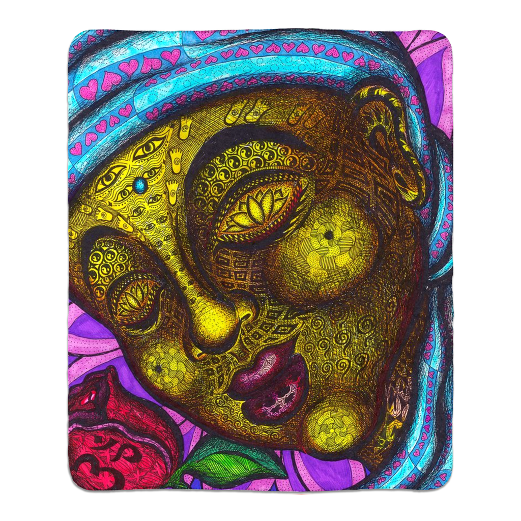 the-wisdom-keeper-of-totality-full-color-fleece-sherpa-blanket – Wisdom Keepers