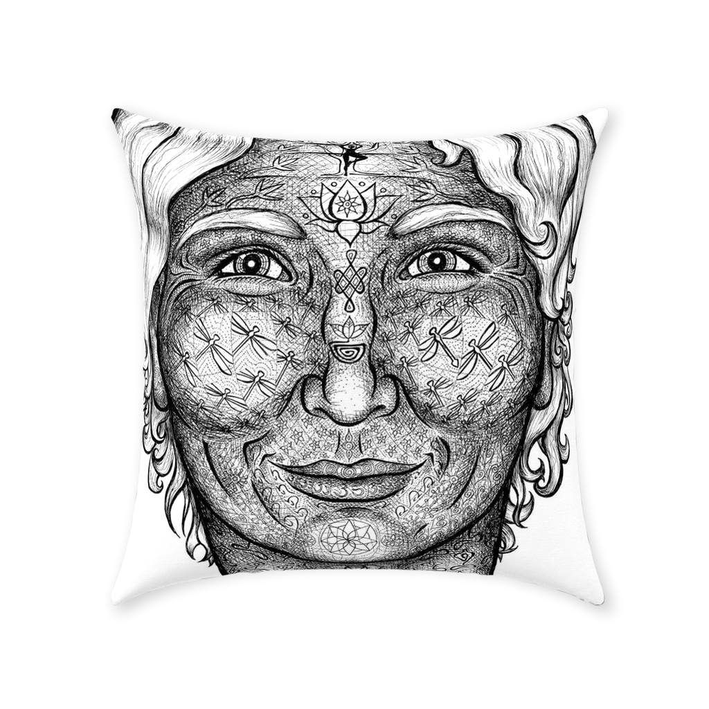 the-wisdom-keeper-of-precision-impeccability-black-white-cotton-twill-pillow – Wisdom Keepers