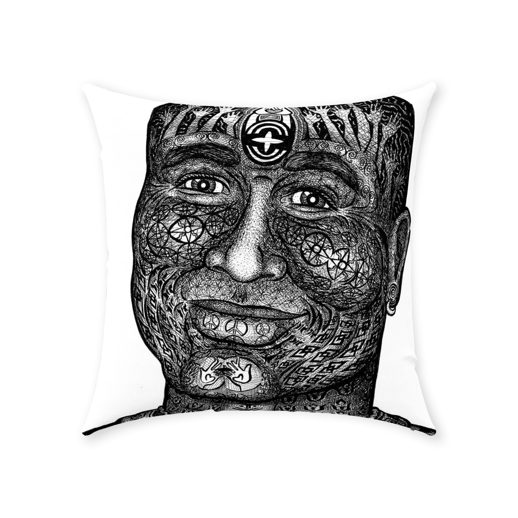 the-wisdom-keeper-of-humanity-black-white-cotton-twill-pillow – Wisdom Keepers