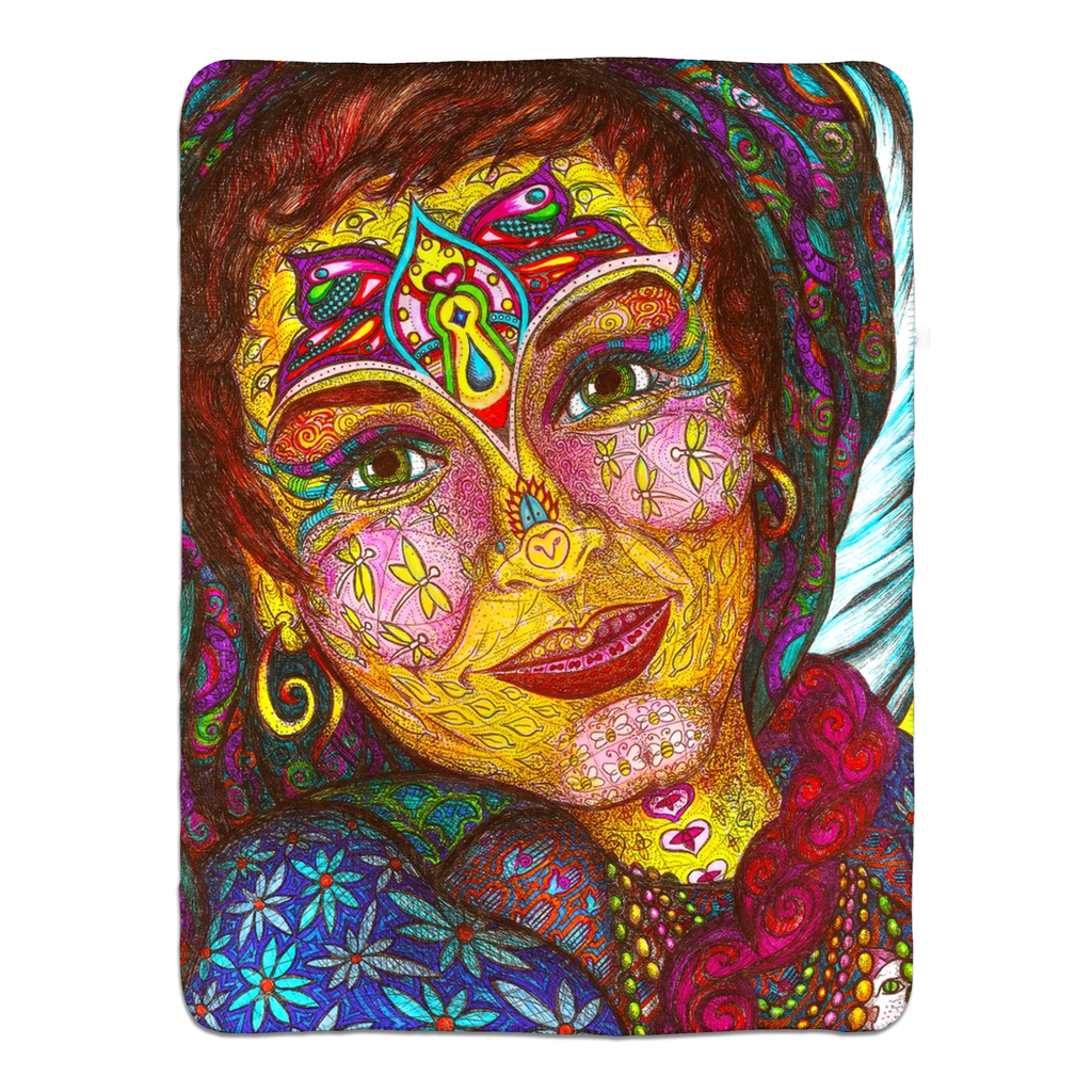 the-wisdom-keeper-of-peaceful-revolution-full-color-fleece-sherpa-blanket – Wisdom Keepers