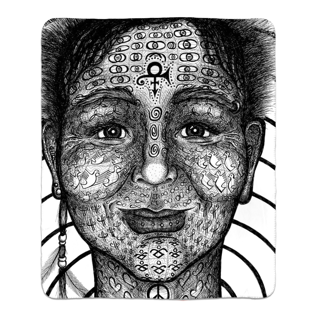 the-wisdom-keeper-of-equality-tenderness-black-white-fleece-sherpa-blanket – Wisdom Keepers