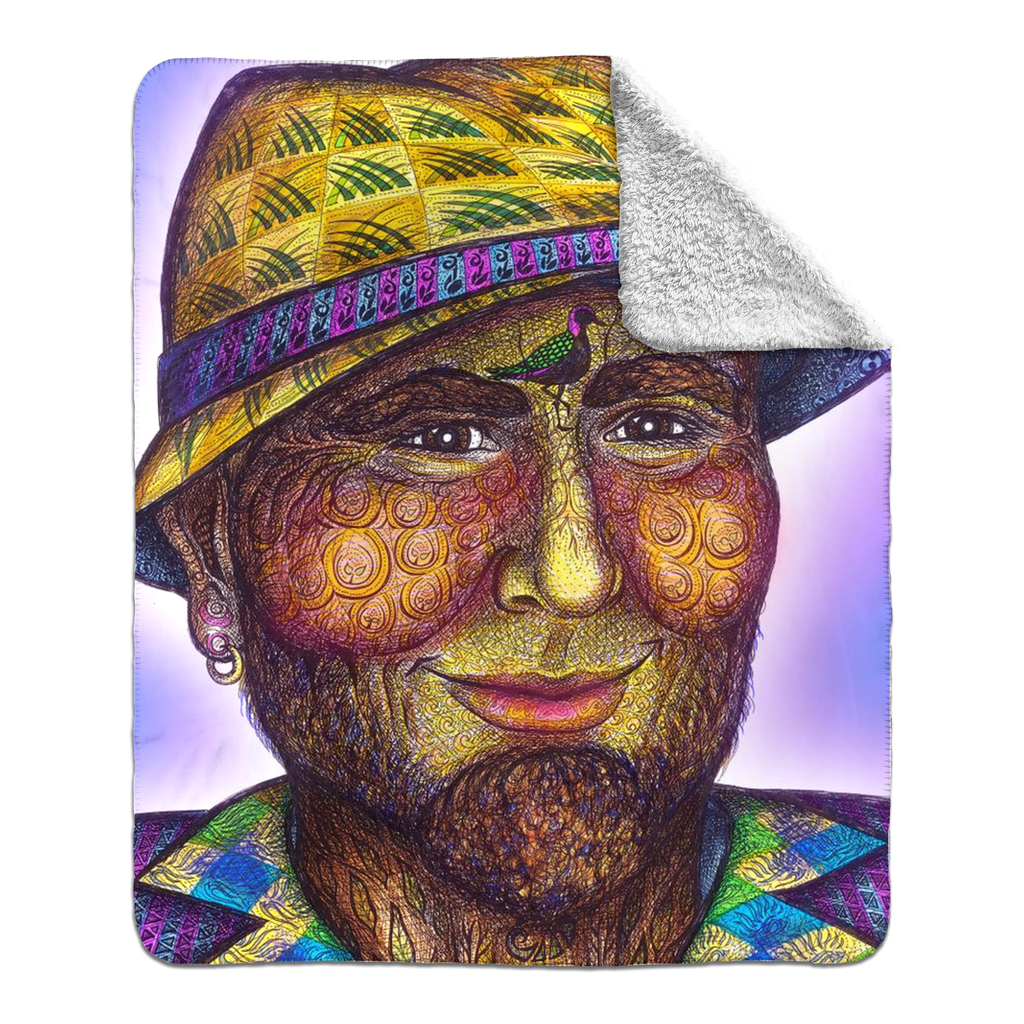 the-wisdom-keeper-of-stillness-full-color-fleece-sherpa-blanket – Wisdom Keepers