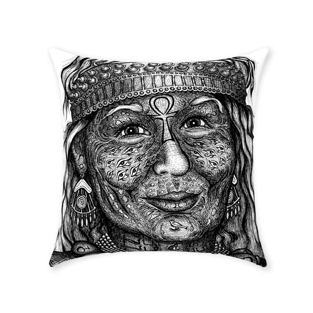 the-wisdom-keeper-of-anticipation-emanation-black-white-cotton-twill-pillow – Wisdom Keepers