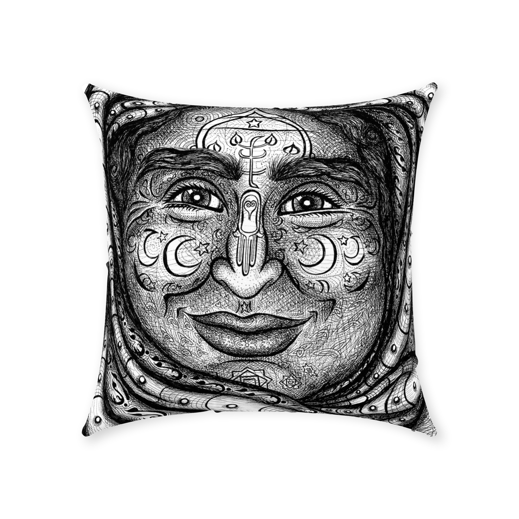 the-wisdom-keeper-of-diplomacy-peace-black-white-cotton-twill-pillow – Wisdom Keepers