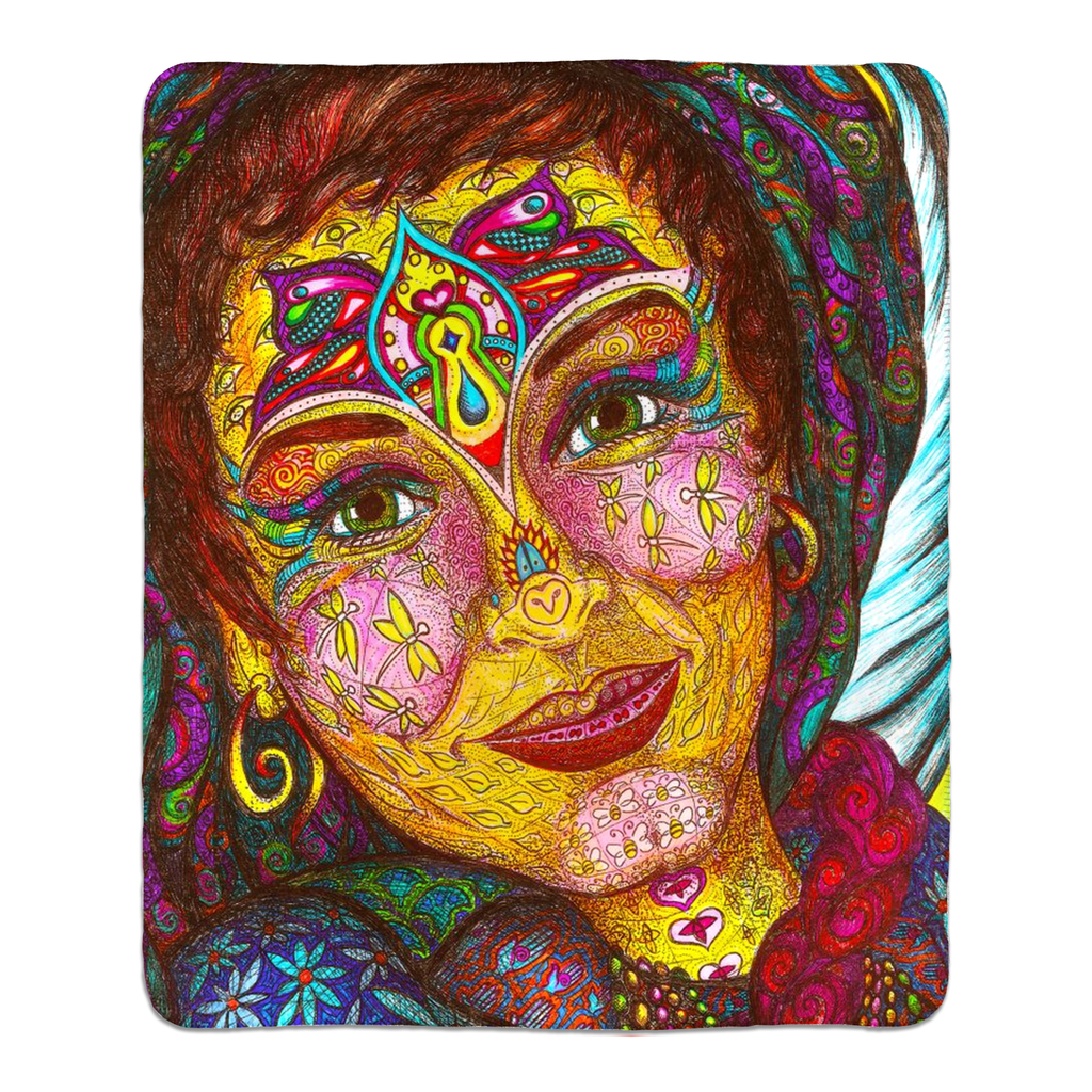 the-wisdom-keeper-of-peaceful-revolution-full-color-fleece-sherpa-blanket – Wisdom Keepers