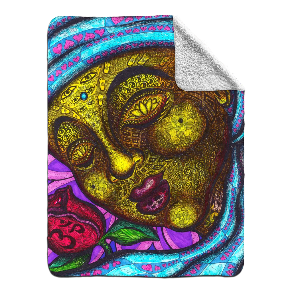 the-wisdom-keeper-of-totality-full-color-fleece-sherpa-blanket – Wisdom Keepers
