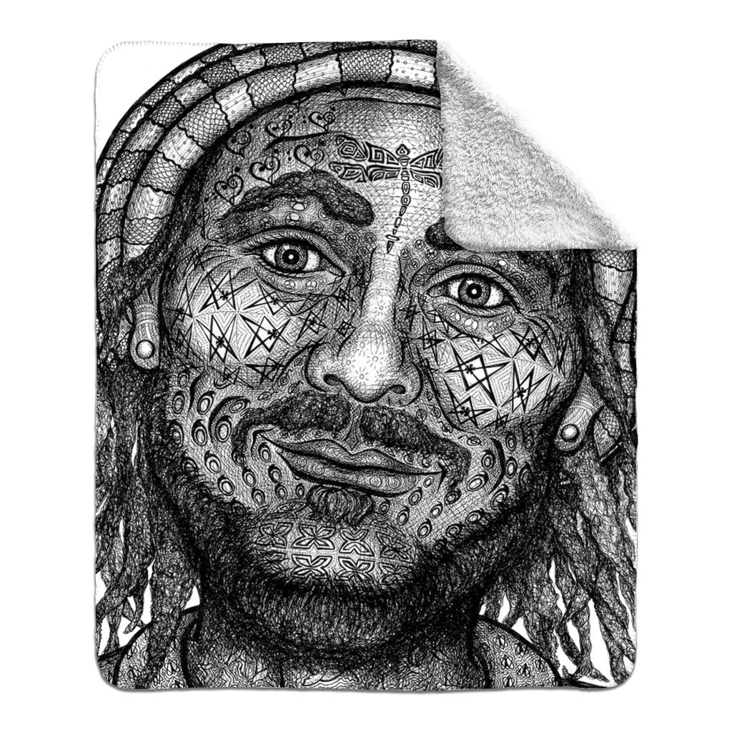 the-wisdom-keeper-of-freedom-black-white-fleece-sherpa-blanket – Wisdom Keepers