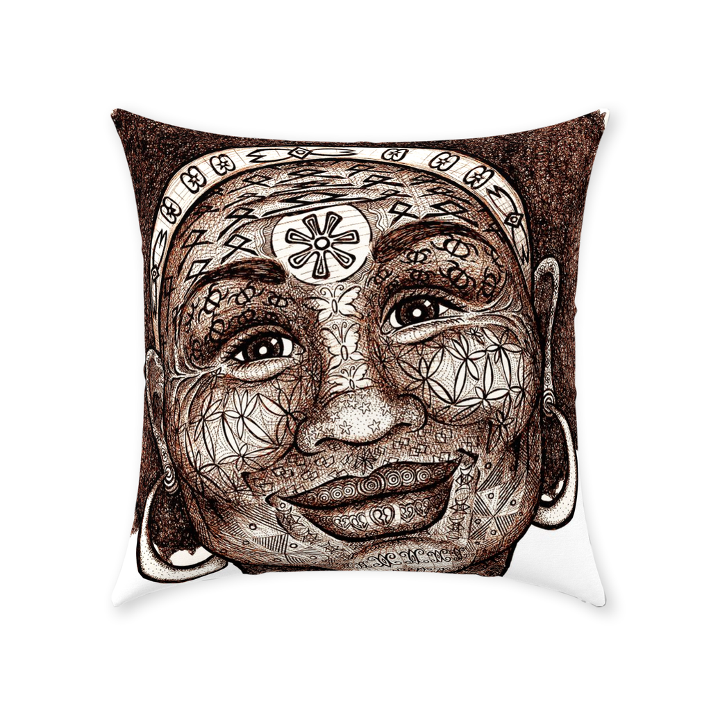 the-wisdom-keeper-of-freshness-beauty-brown-white-cotton-twill-pillow – Wisdom Keepers