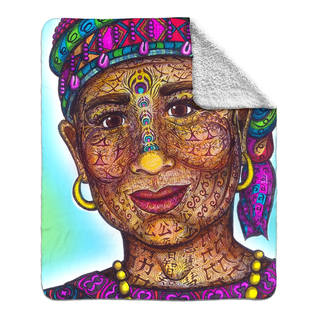 the-wisdom-keeper-of-justice-realistic-magic-full-color-fleece-sherpa-blanket – Wisdom Keepers