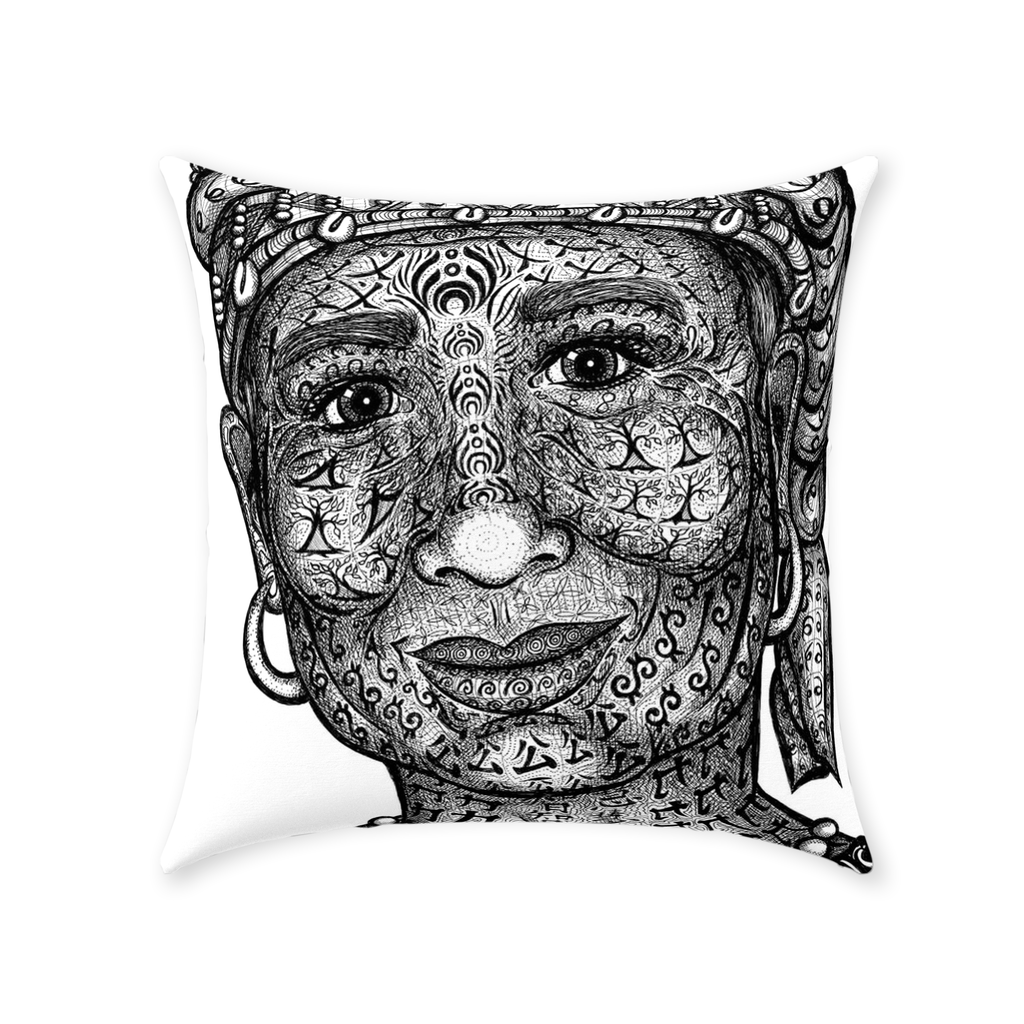 the-wisdom-keeper-of-justice-realistic-magic-black-white-cotton-twill-pillow – Wisdom Keepers