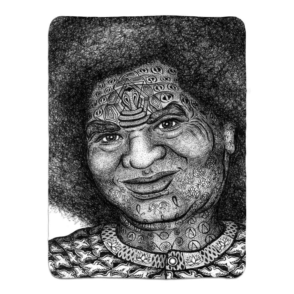 the-wisdom-keeper-of-aspiration-black-white-fleece-sherpa-blanket – Wisdom Keepers
