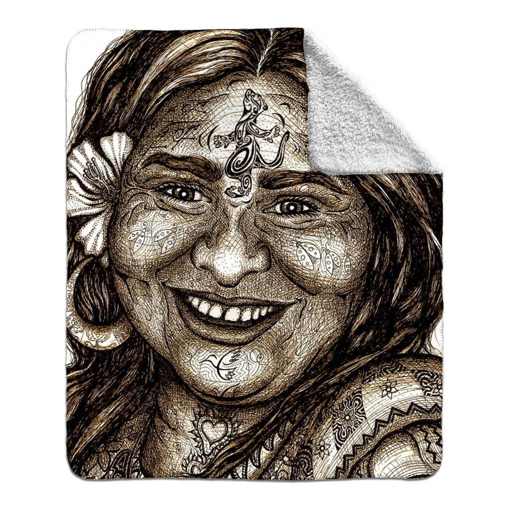 the-wisdom-keeper-of-delight-brown-white-fleece-sherpa-blanket – Wisdom Keepers