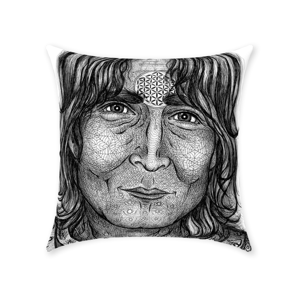 the-wisdom-keeper-of-equilibrium-harmony-black-white-cotton-twill-pillow – Wisdom Keepers
