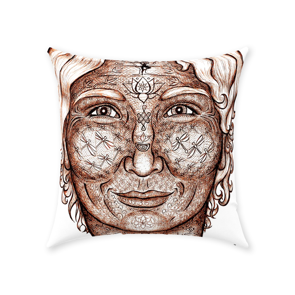 the-wisdom-keeper-of-precision-impeccability-brown-white-cotton-twill-pillow – Wisdom Keepers