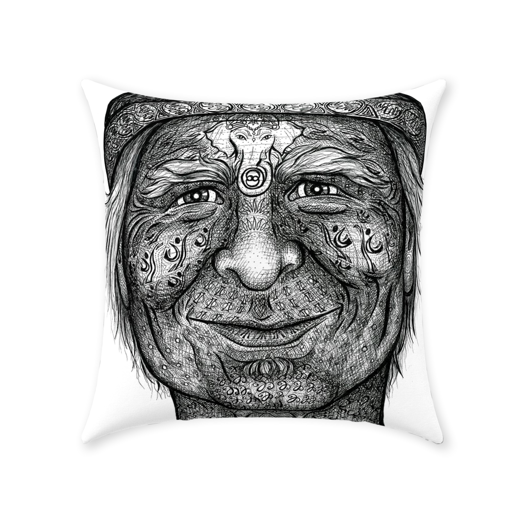 the-wisdom-keeper-of-inquiry-truth-black-white-cotton-twill-pillow – Wisdom Keepers