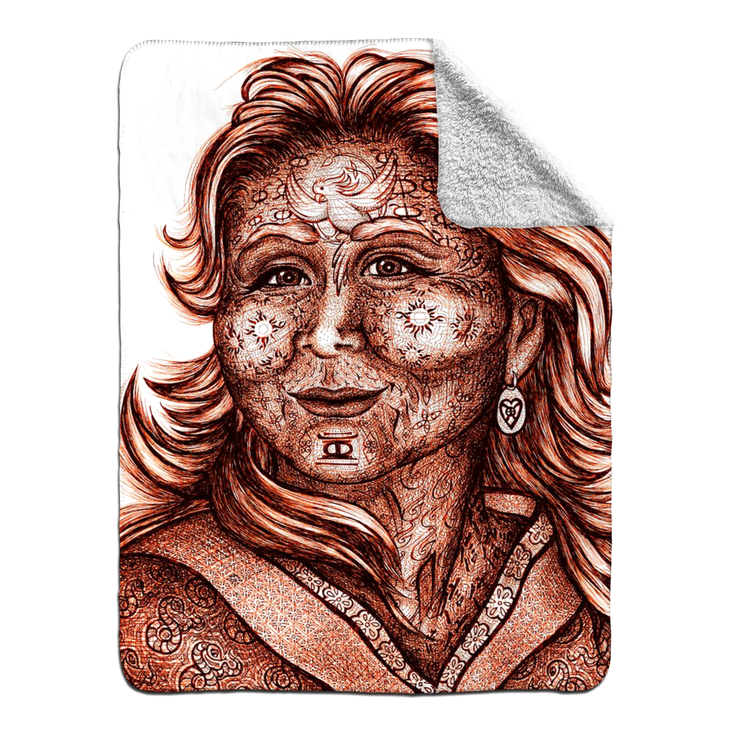 the-wisdom-keeper-of-commitment-devotion-brown-white-fleece-sherpa-blanket – Wisdom Keepers