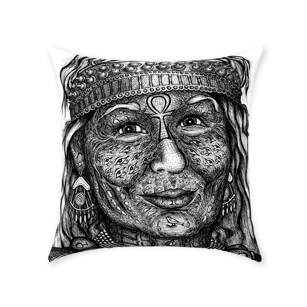 the-wisdom-keeper-of-anticipation-emanation-black-white-cotton-twill-pillow – Wisdom Keepers