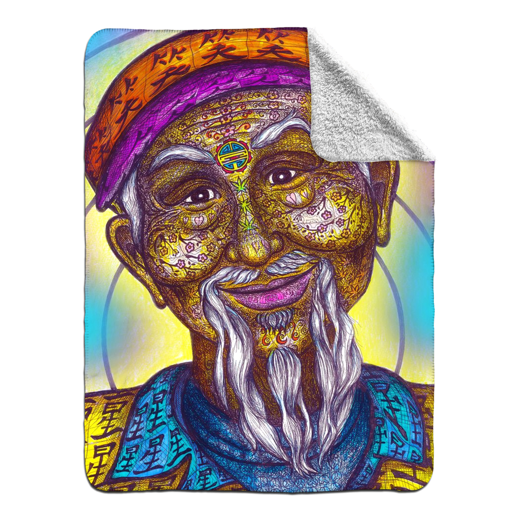 the-wisdom-keeper-of-patience-full-color-fleece-sherpa-blanket – Wisdom Keepers