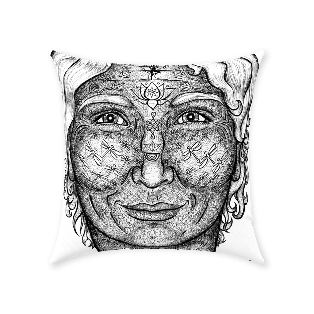 the-wisdom-keeper-of-precision-impeccability-black-white-cotton-twill-pillow – Wisdom Keepers