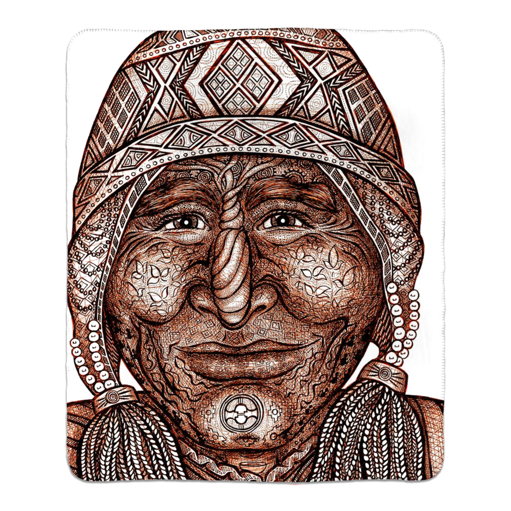 the-wisdom-keeper-of-preservation-brown-white-fleece-sherpa-blanket – Wisdom Keepers