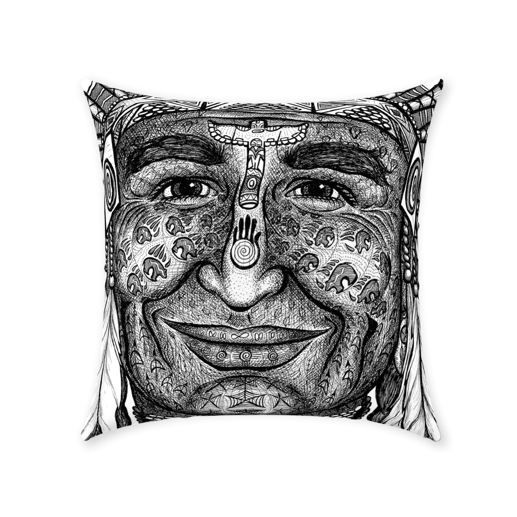 the-wisdom-keeper-of-leadership-black-white-cotton-twill-pillow – Wisdom Keepers