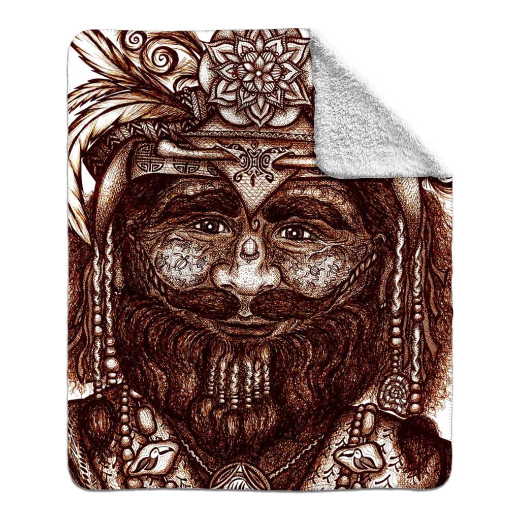 the-wisdom-keeper-of-competence-brown-white-fleece-sherpa-blanket – Wisdom Keepers