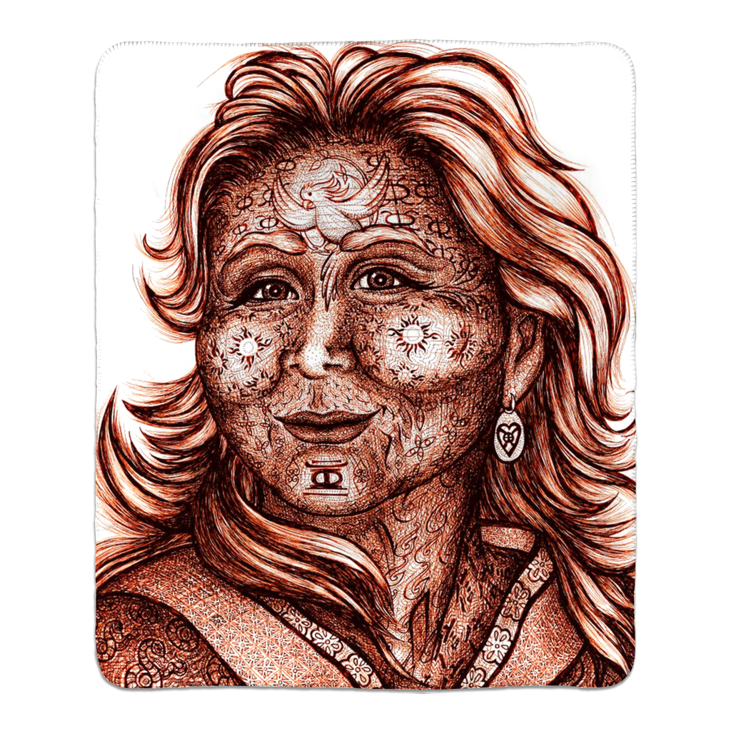 the-wisdom-keeper-of-commitment-devotion-brown-white-fleece-sherpa-blanket – Wisdom Keepers