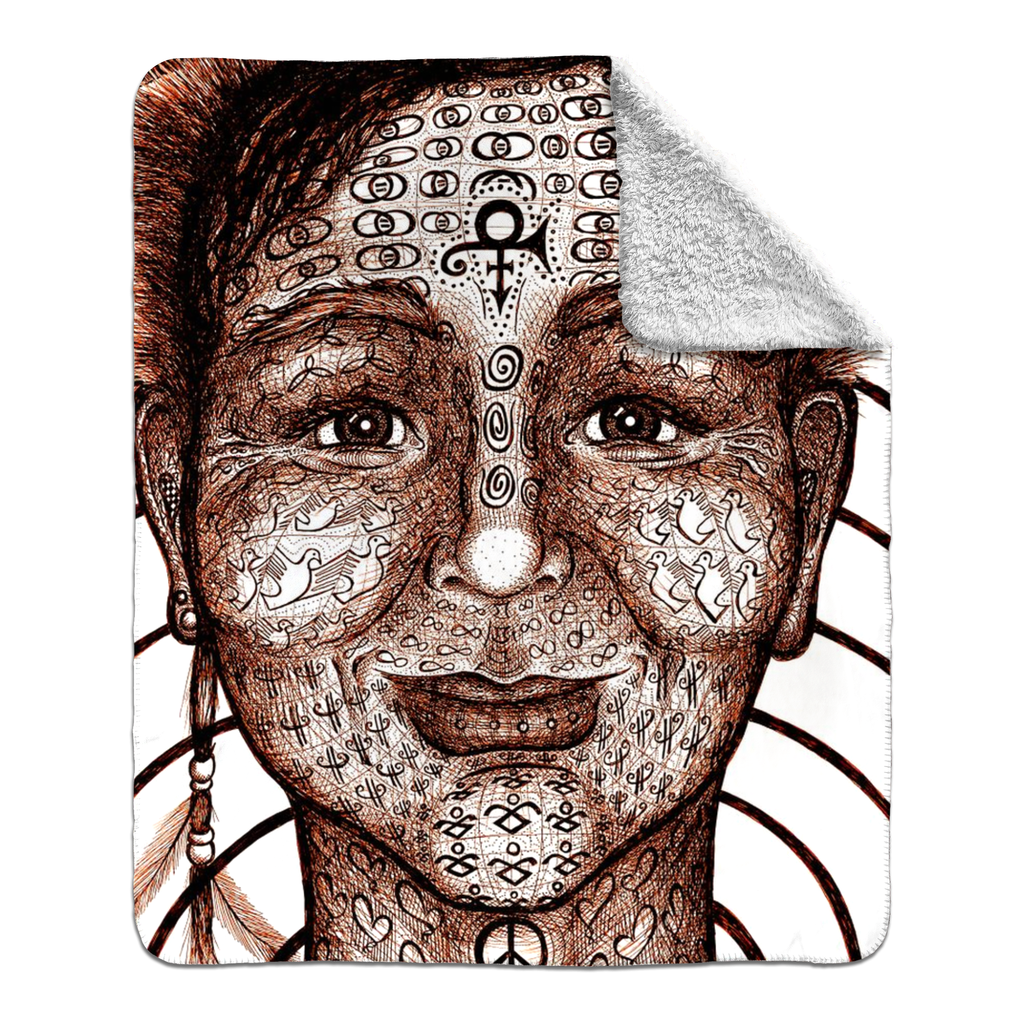 the-wisdom-keeper-of-equality-tenderness-brown-white-fleece-sherpa-blanket – Wisdom Keepers
