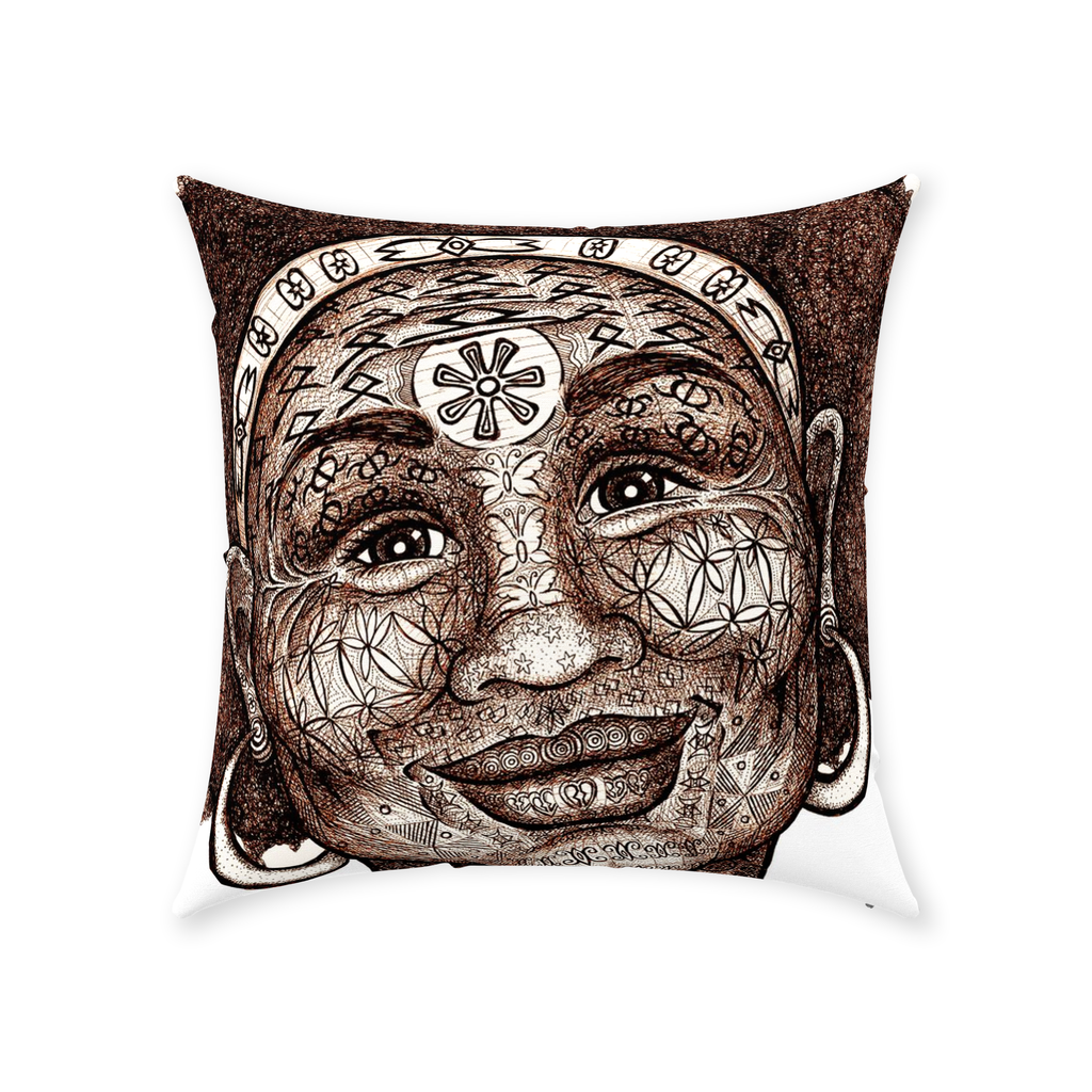 the-wisdom-keeper-of-freshness-beauty-brown-white-cotton-twill-pillow – Wisdom Keepers