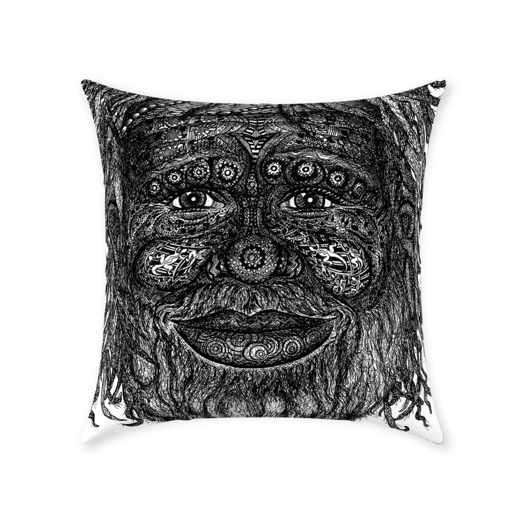 the-wisdom-keeper-of-orientation-unity-black-white-cotton-twill-pillow – Wisdom Keepers