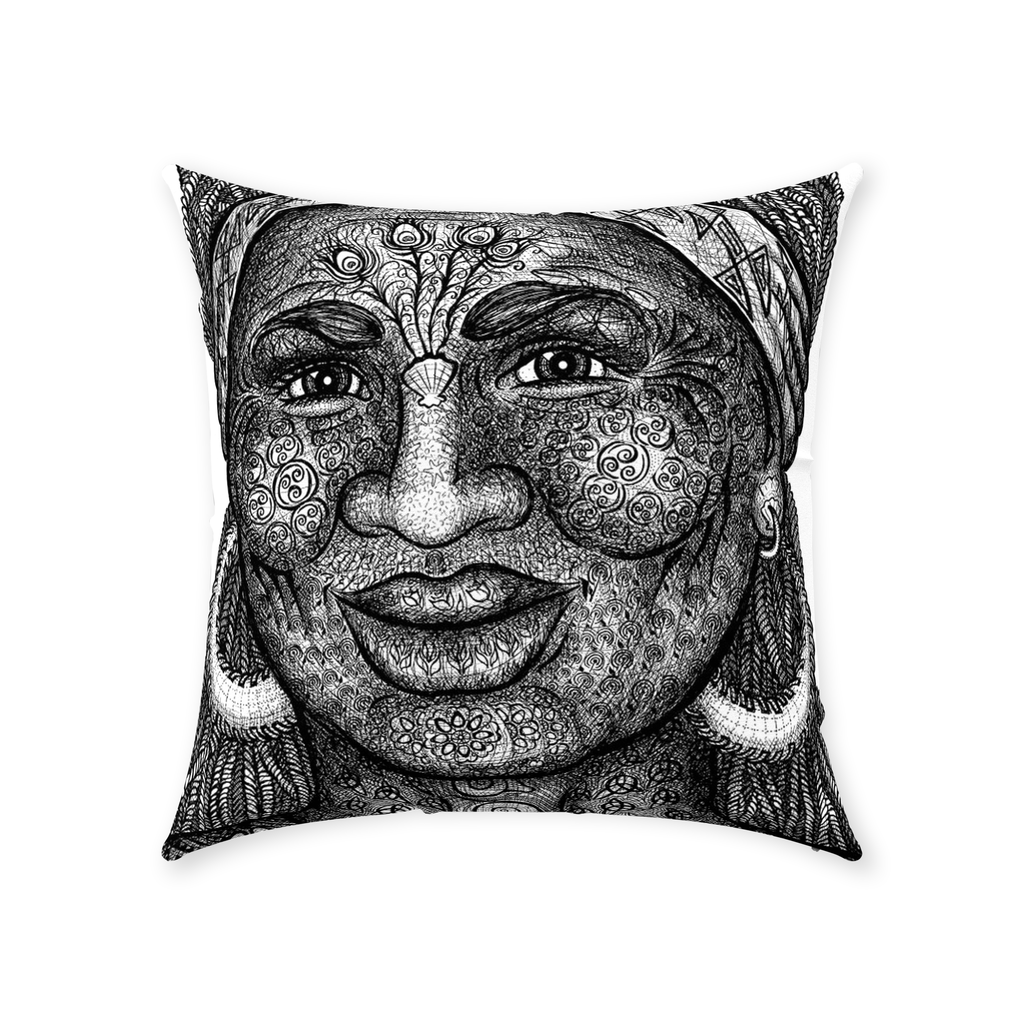WK8_Black_White_Cotton_Twill_Pillow-18x18