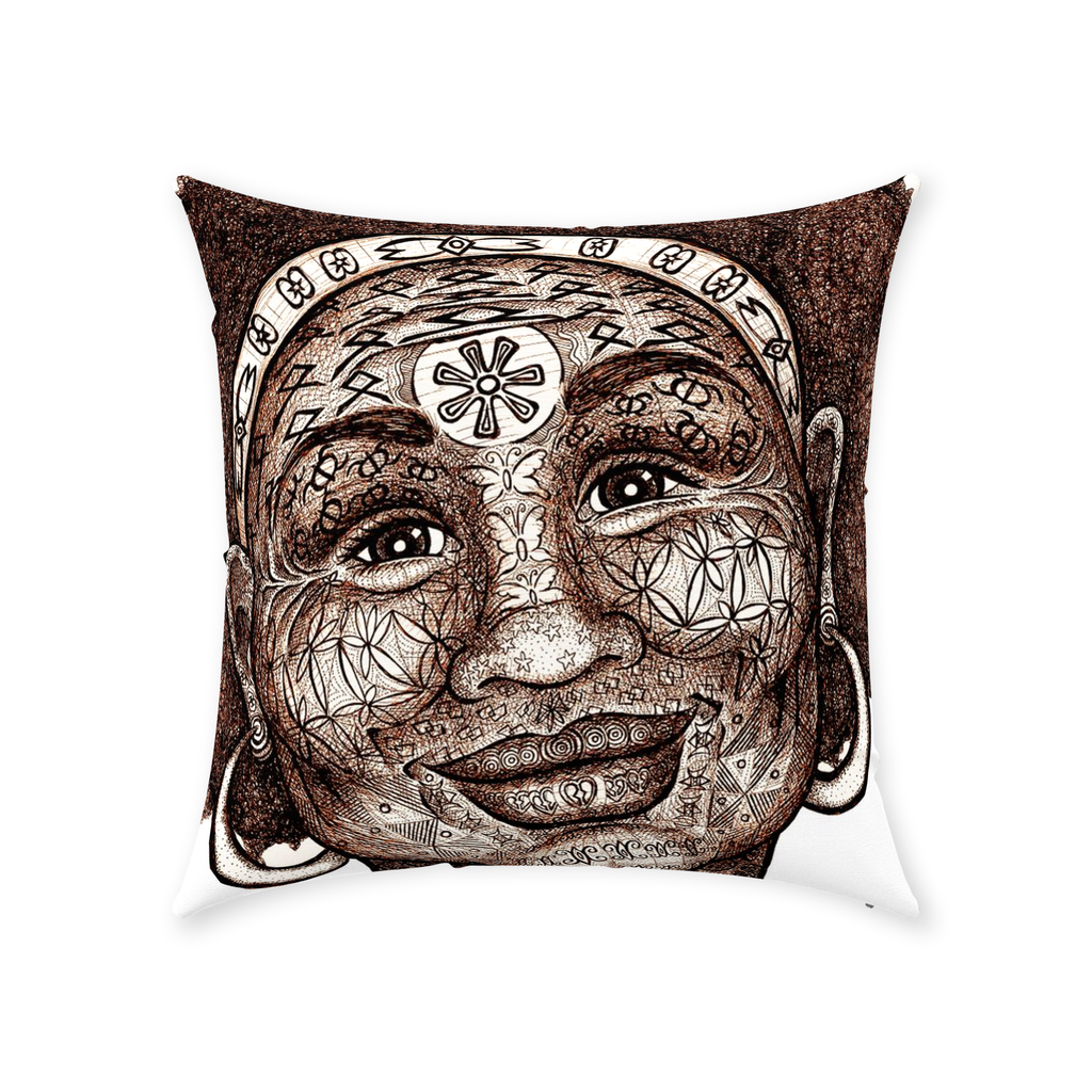 the-wisdom-keeper-of-freshness-beauty-brown-white-cotton-twill-pillow – Wisdom Keepers