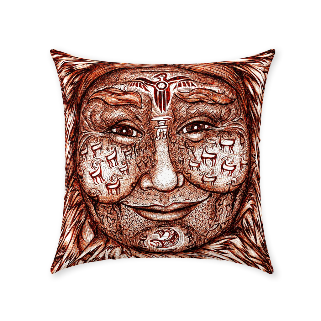 the-wisdom-keeper-of-expansion-superabundance-brown-white-cotton-twill-pillow – Wisdom Keepers