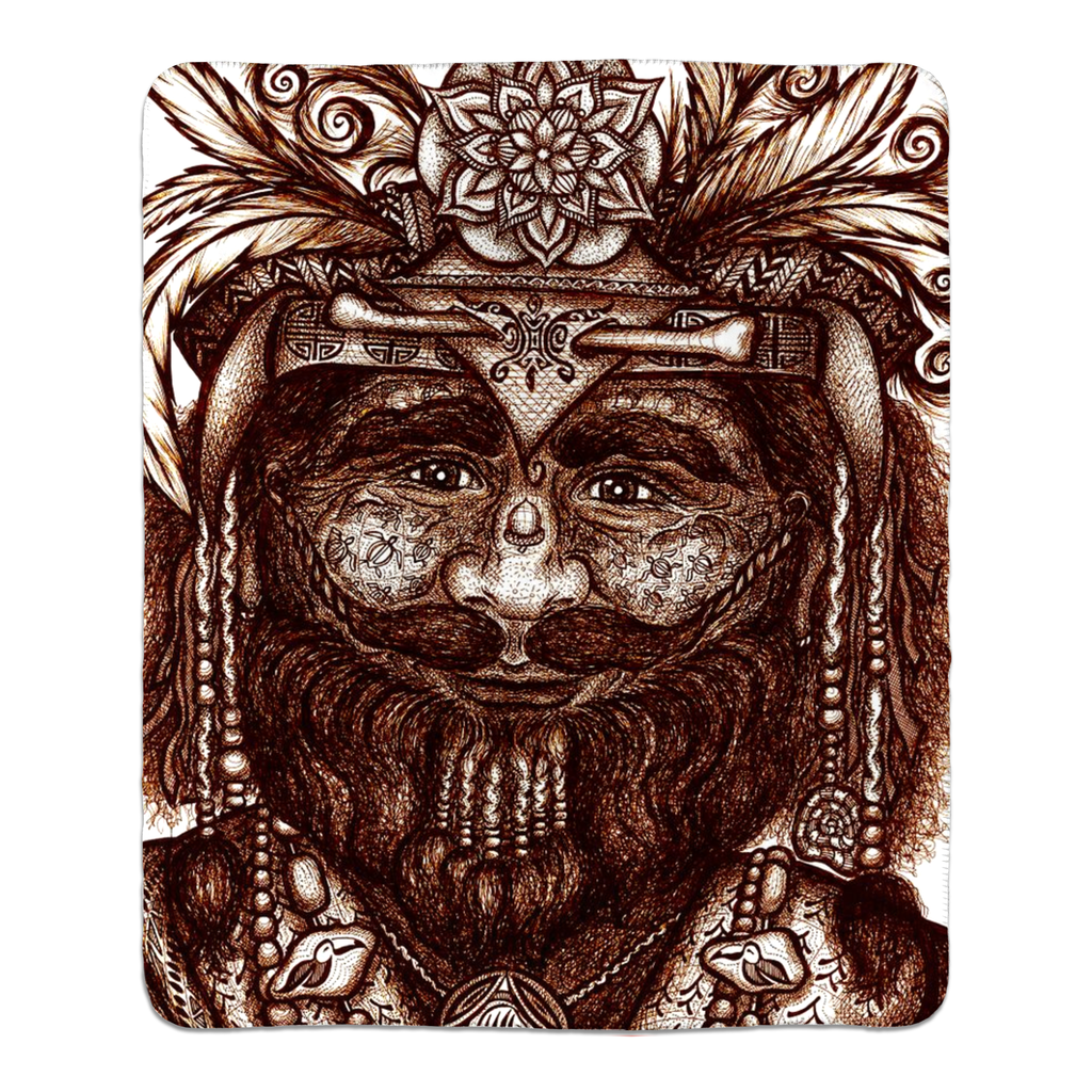 the-wisdom-keeper-of-competence-brown-white-fleece-sherpa-blanket – Wisdom Keepers