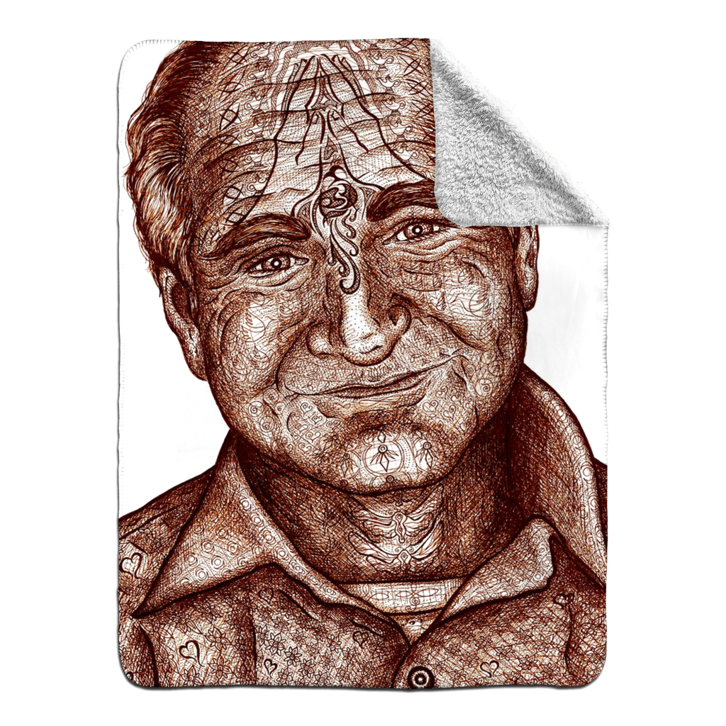 the-wisdom-keeper-of-lightness-brown-white-fleece-sherpa-blanket – Wisdom Keepers