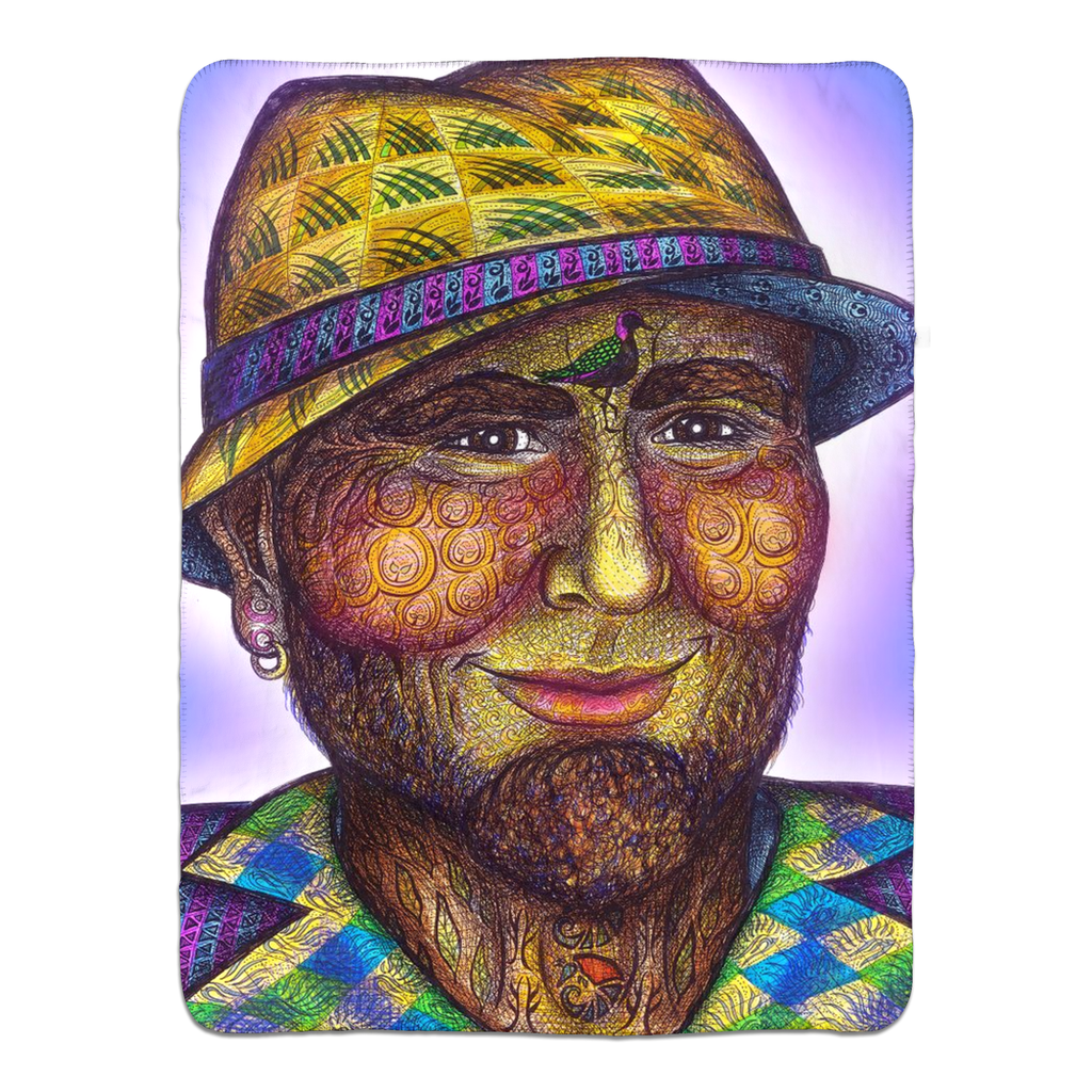 the-wisdom-keeper-of-stillness-full-color-fleece-sherpa-blanket – Wisdom Keepers